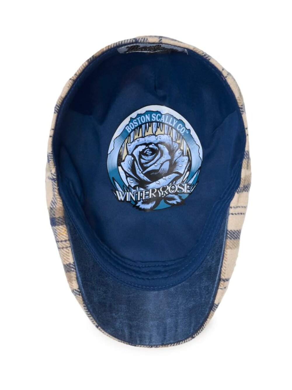 Boston Scally WINTER ROSE 8- Panel Plaid Cap- XXL - With Dustbag - Picture 9 of 10
